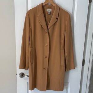 L.L. Bean Women's Camel Winter Coat